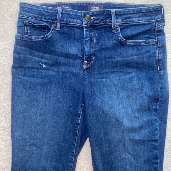 NYDJ Marilyn Straight Jeans - Picture 3 of 9